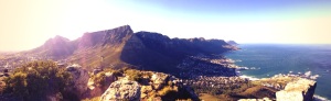 View from top Lions Head